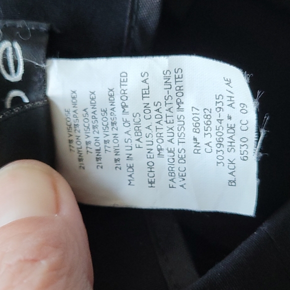 Women's Bebe black skinny pants - Picture 9 of 10